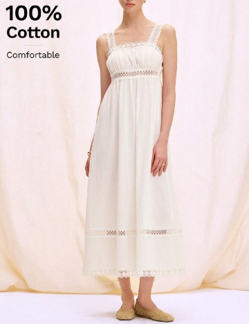 Rochie lunga SHEIN, alb