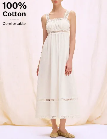 Rochie lunga SHEIN, alb