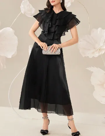 Rochie lunga SHEIN, negru