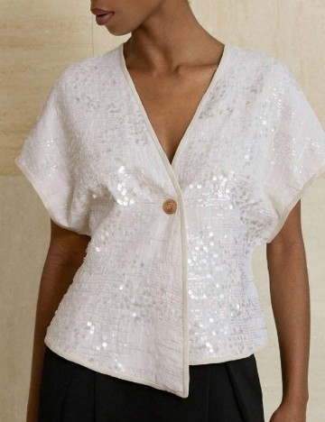 Bluza Aveloria, ecru