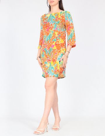 Rochie scurta Zara, mix culori