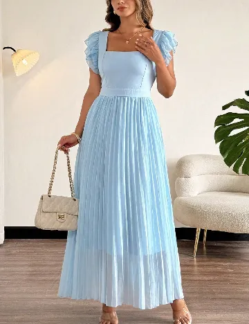 Rochie lunga SHEIN CURVE, albastru