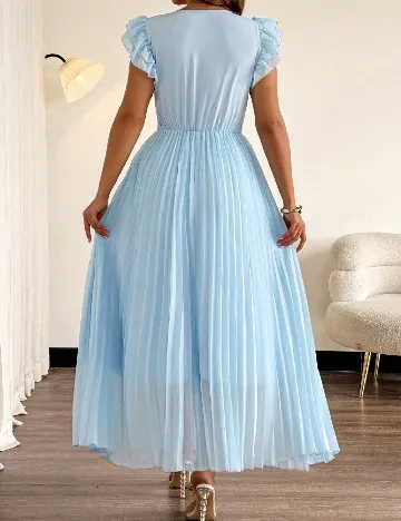 Rochie lunga SHEIN CURVE, albastru