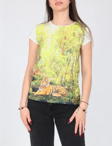 Tricou Zara, verde