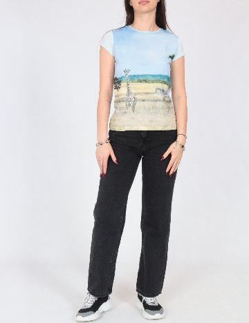 Tricou Zara, albastru