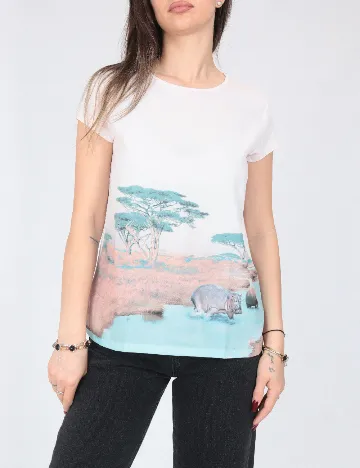 Tricou Zara, roz