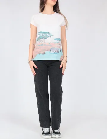 Tricou Zara, roz