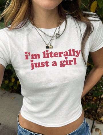 Top SHEIN, alb