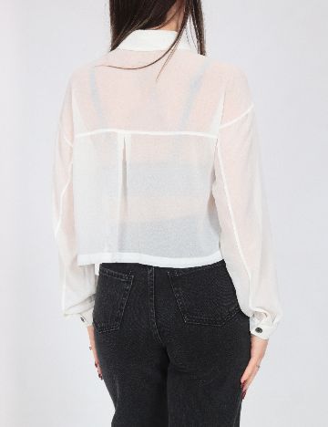 Camasa Bershka, alb