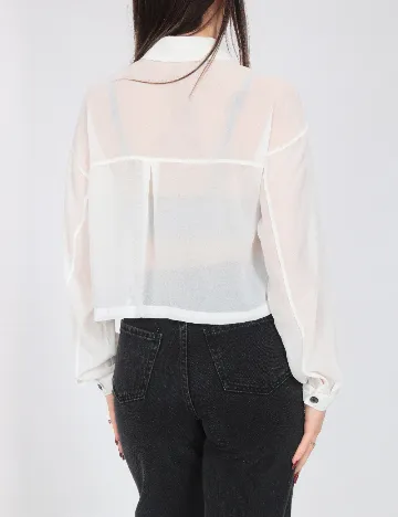 Camasa Bershka, alb