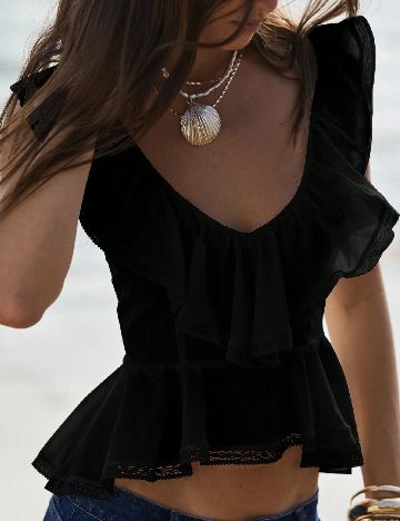 Bluza Aralina, negru