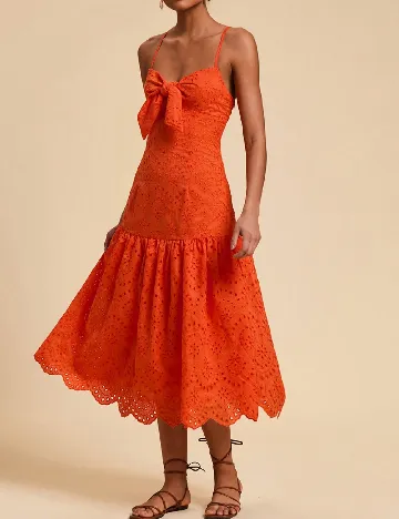 Rochie medie SHEIN, portocaliu