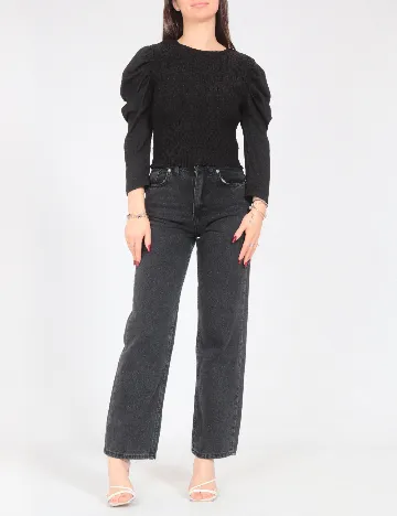 Bluza Bershka, negru