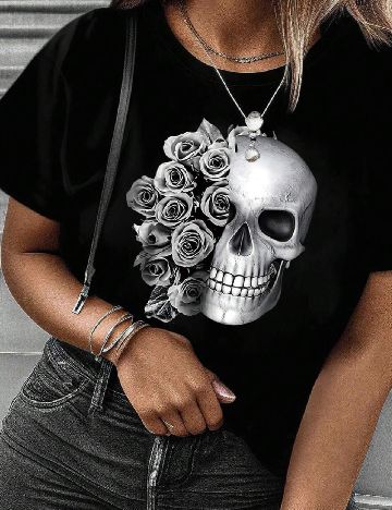Tricou SHEIN, negru
