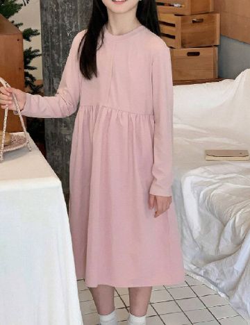 Rochie Shein Kids, roz pudra