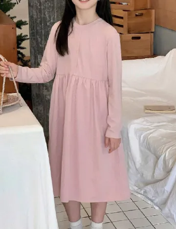 Rochie Shein Kids, roz pudra