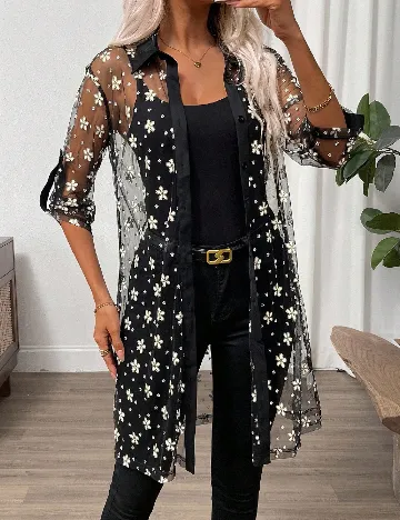 Camasa SHEIN, negru