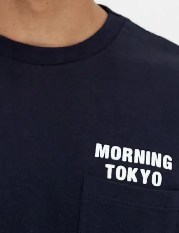 Tricou Pull&Bear, bleumarin