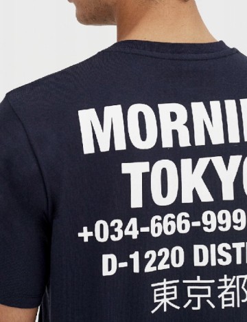 Tricou Pull&Bear, bleumarin