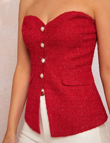 Top SHEIN, rosu