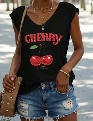 Tricou SHEIN CURVE, negru