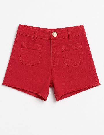 Pantaloni scurti Zara, rosu