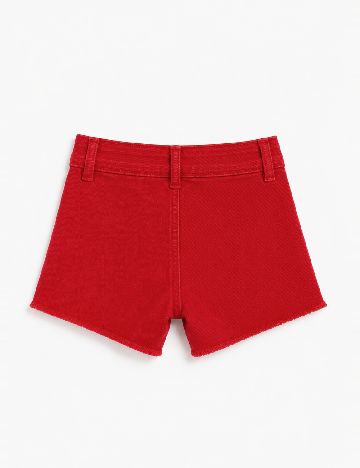 Pantaloni scurti Zara, rosu