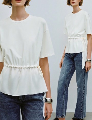 Bluza SHEIN, alb