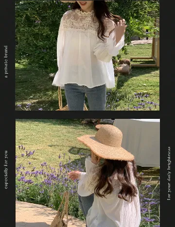 Bluza Dazy, alb