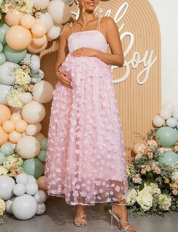 Rochie lunga SHEIN Maternity, roz