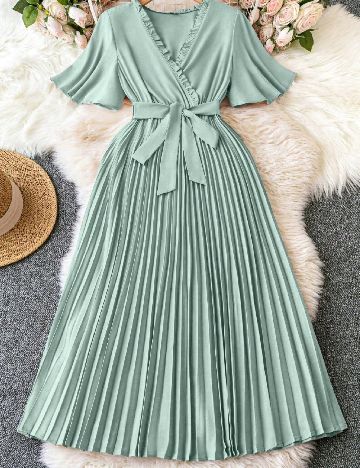Rochie lunga SHEIN CURVE, albastru