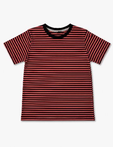 Tricou Zara, rosu/gri