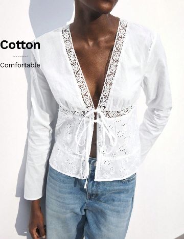 Bluza SHEIN, alb
