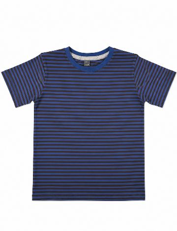 Tricou Zara, albastru/maro