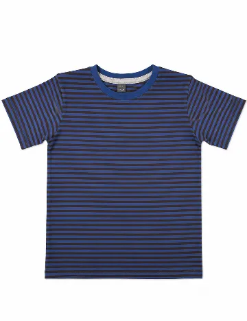 Tricou Zara, albastru/maro