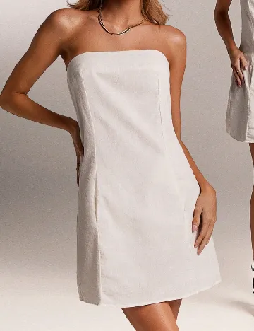 Rochie scurta Forever 21, alb