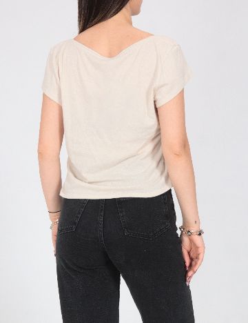 Tricou Zara, bej