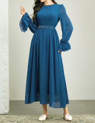 Rochie lunga SHEIN, albastru