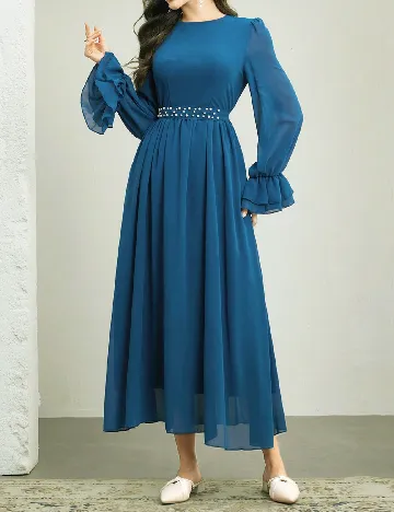 Rochie lunga SHEIN, albastru