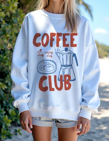 Bluza SHEIN, alb