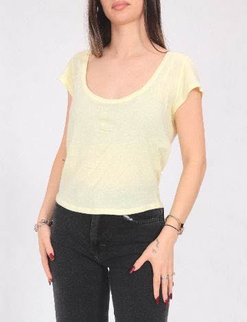 Tricou Zara, galben