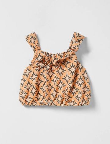 Top Zara, floral print