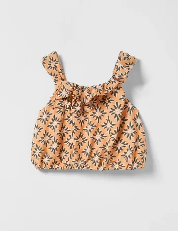 Top Zara, floral print