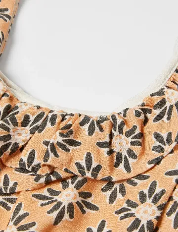 Top Zara, floral print