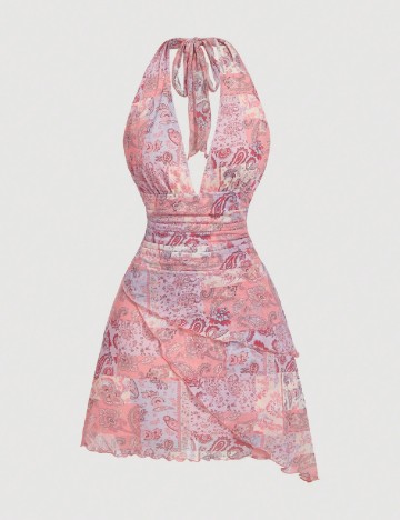 Rochie scurta SHEIN, mix culori