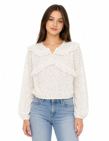 Bluza Zara, alb