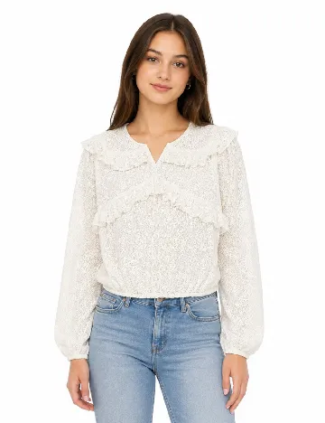 Bluza Zara, alb