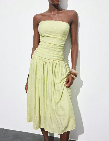 Rochie medie SHEIN, verde