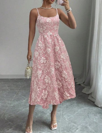 Rochie medie SHEIN, roz
