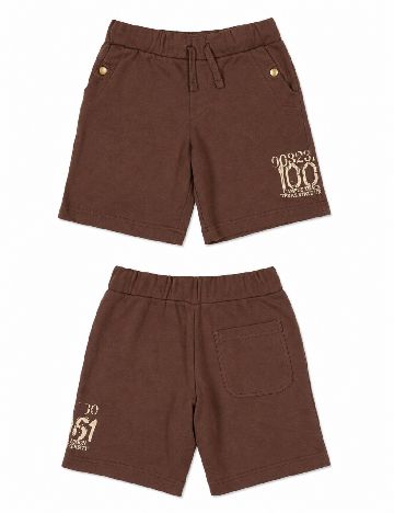 Pantaloni scurti Zara, maro